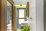 The bathroom in guest room 7