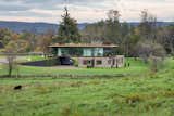 The 4,600-square-foot home is set on bucolic farmland.