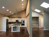 BEFORE photo of existing Kitchen, Living Rm and Entry Foyer