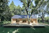 The Japanese "no-brand" masters of minimalism unveil the first single-story design in their line of prefab homes.