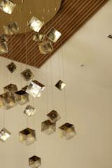 Decorative cube lights add the perfect finishing touch, illuminating the room with a warm, ambient glow that completes the space’s inviting atmosphere.